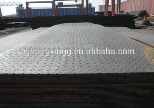 Hight Strength Q235B Checkered Carbon Steel Plate