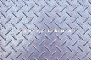 Hot Rolled Q235B Ms Checkered Steel Plate/Diamond Steel Plate