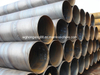 En 10219 ASTM A500 Large Diameter Threaded Welded Steel Pipe ERW Steel Tube