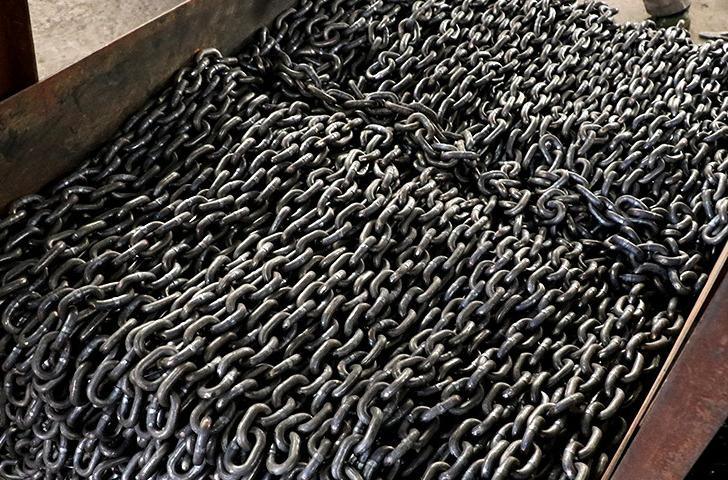 Hight Quality Ship Anchor Chain Mn Steel Iron