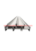 Hea200 Cold Drawn Galvanized H Beam Channel for Bridge Construction