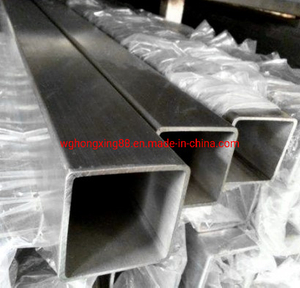 Q215 Ss400 Zinc Coated Square Steel Pipe Tube Rectangular Cold Bending Hollow