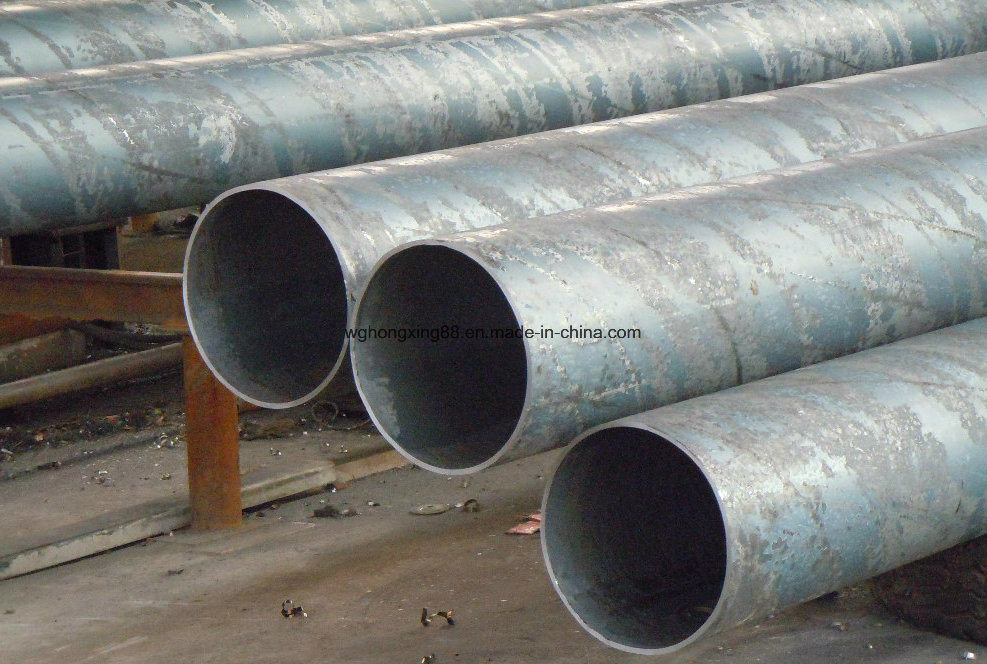 Mill Certificated Black Paint Coating ERW Steel Pipe