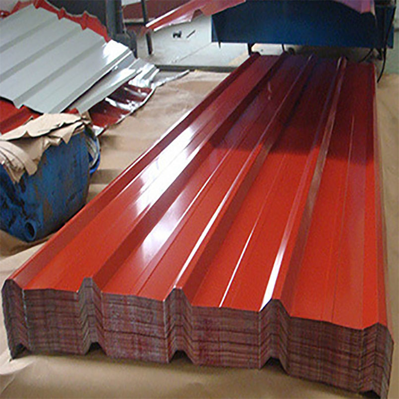 High Quality Corrugated Metal Roofing 14 Gauge Ibr Profile Sheet Coloured Sheets